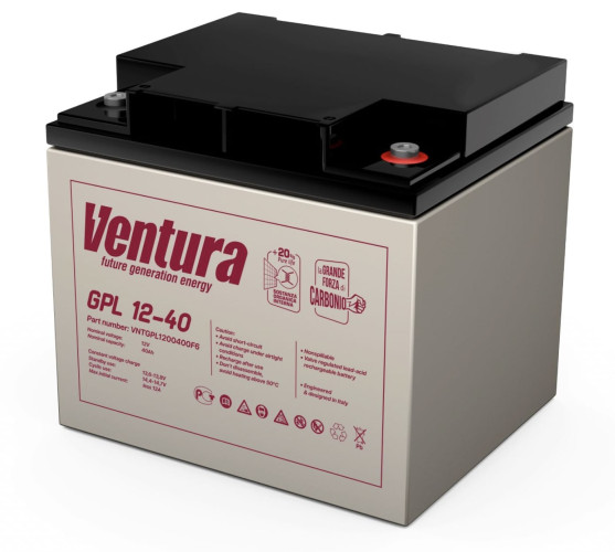 Аккумулятор Ventura  GPL 12-40