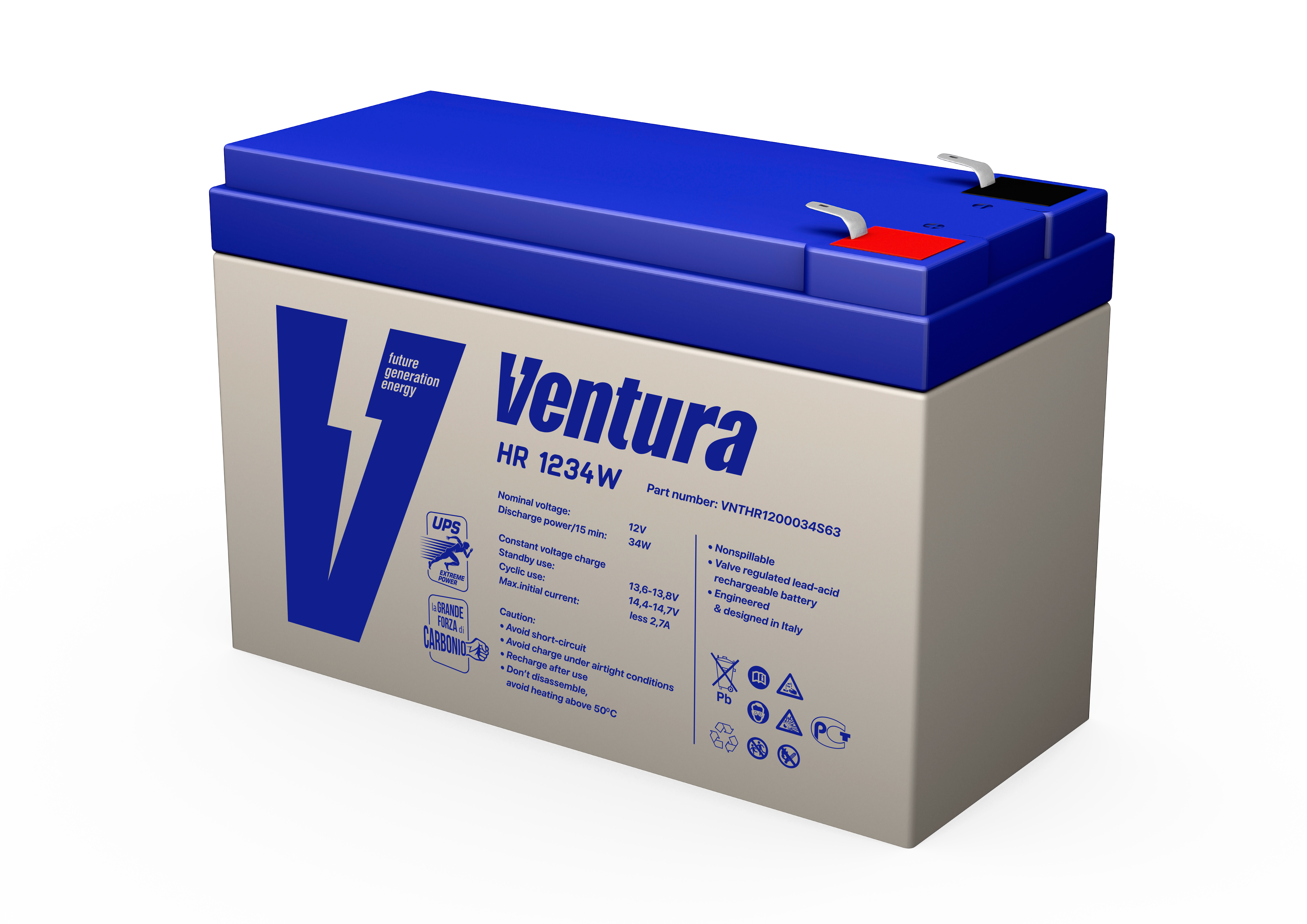 Аккумулятор Ventura  HR 1234W