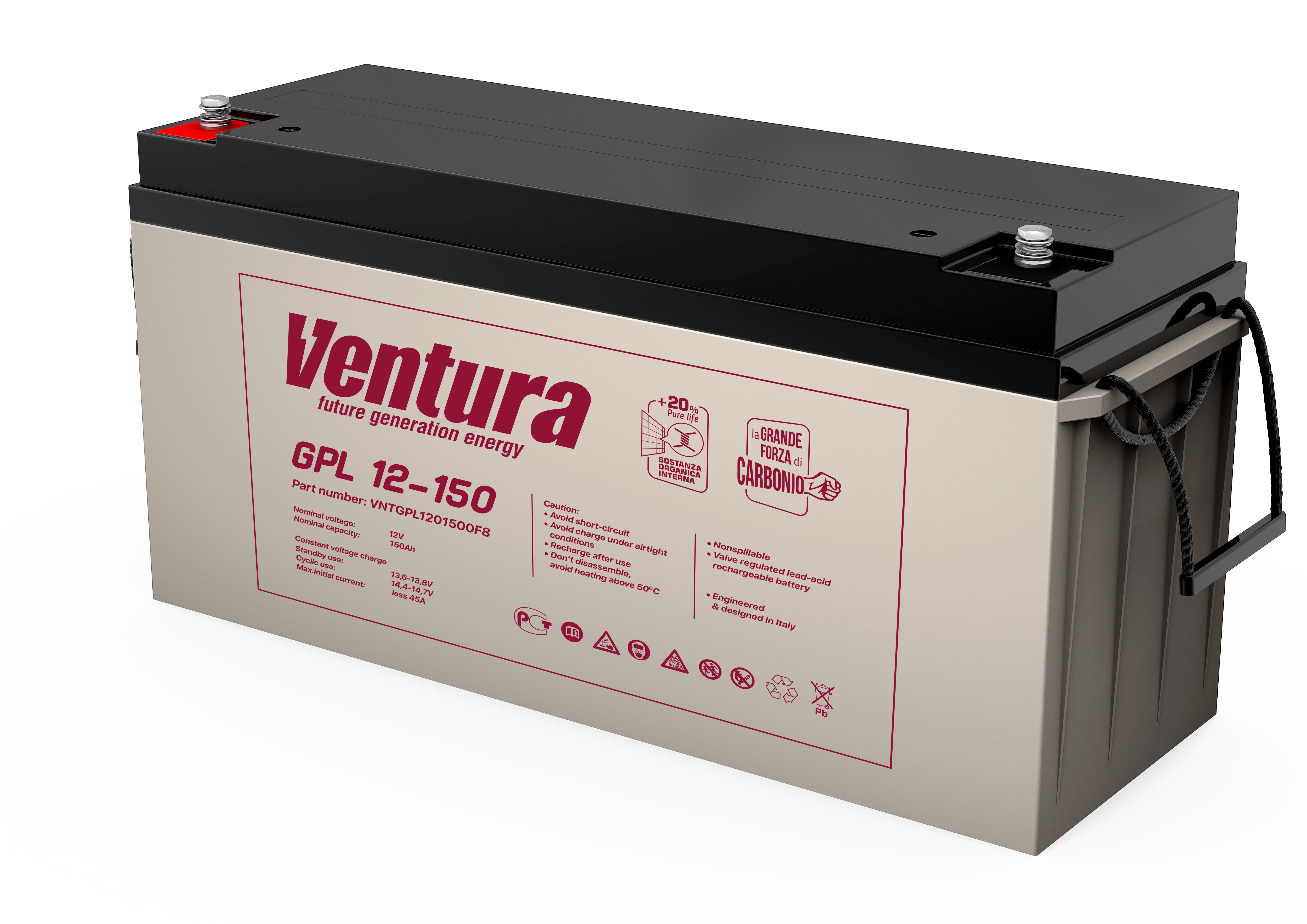 Аккумулятор Ventura GPL 12-150